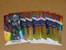 2021 Panini Phoenix FANATICS FIRE BURST LOT OF 23 CHAUNCEY GOLSTON COWBOYS #185
