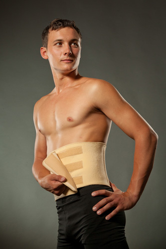 Hochwertige Rückenbandage aus Neopren, Rückenstütze, Nierengurt, Lumbalbandage - Bild 4 von 9