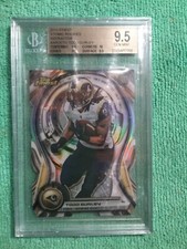 2015 FINEST FOOTBALL. ATOMIC REFRACTOR RC TODD GURLIES BGS 9.5 GEM MINT