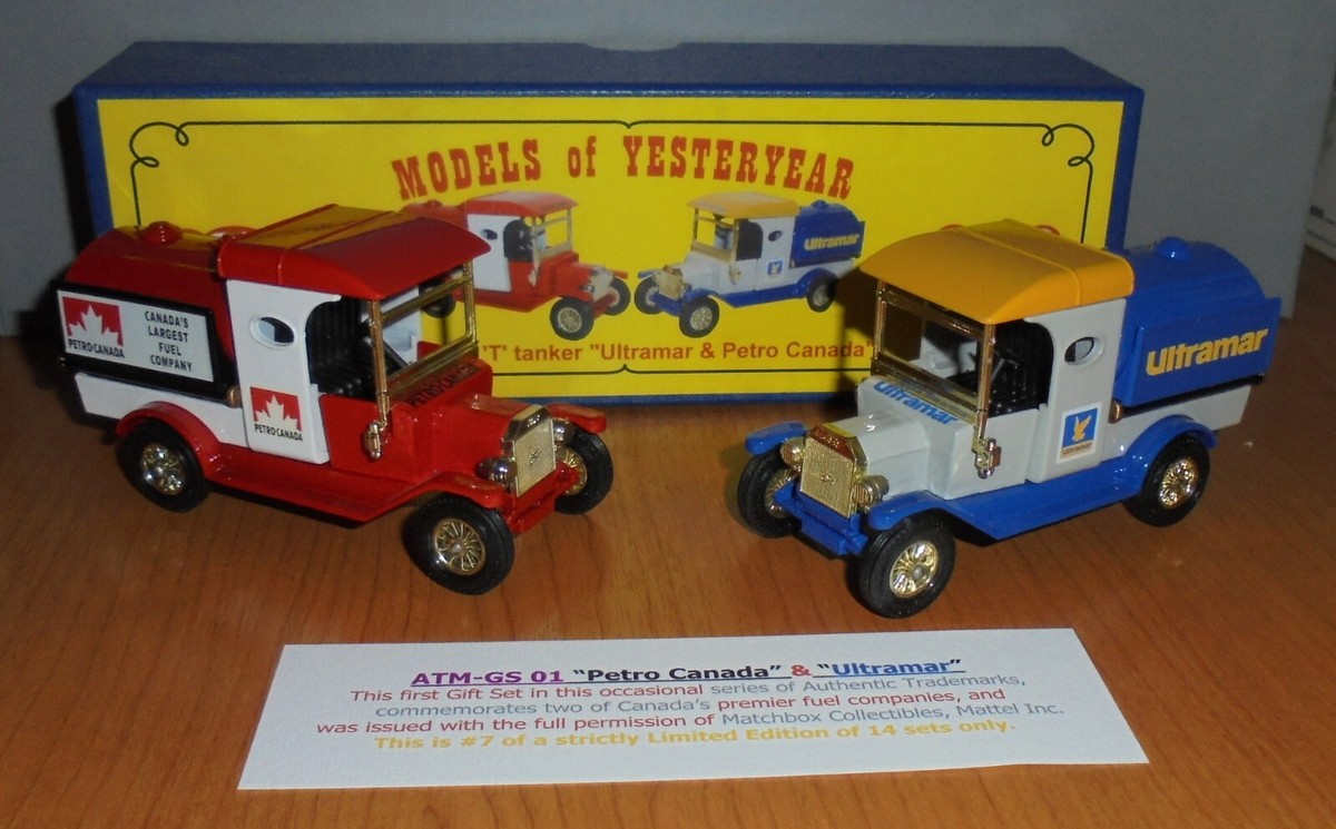 Matchbox Yesteryear ATM-GS01 Ultramar Petrol Canada Model Gift Set Code 