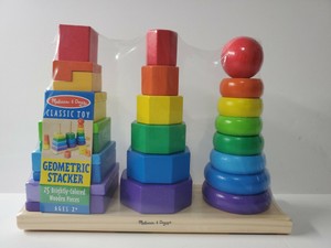 melissa and doug geometric stacker