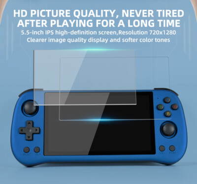 Powkiddy X55 Retro Handheld Game Console 128GB Linux System 5.5