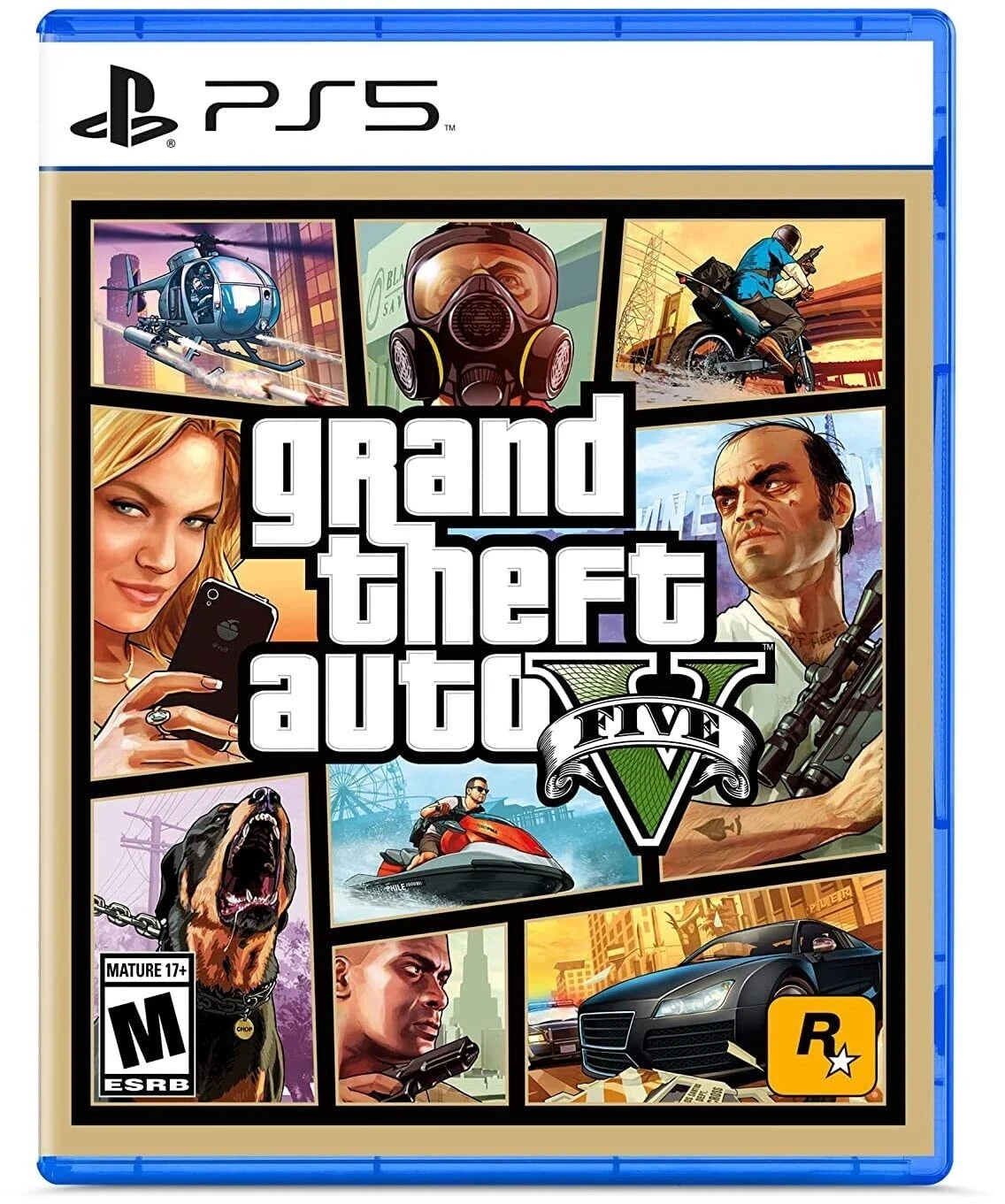 Grand Theft Auto V - PlayStation 5 -Brand New Sealed