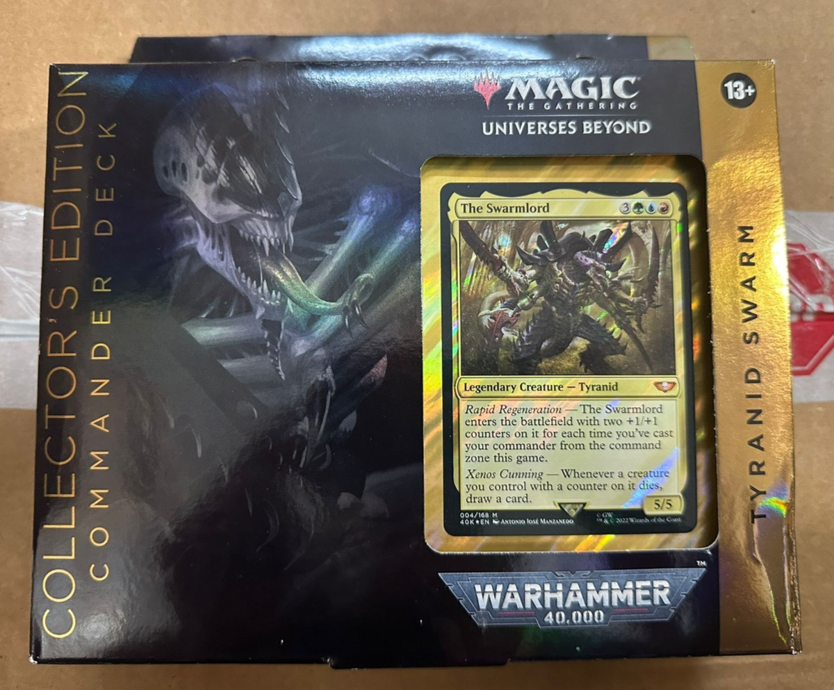 WOTC Magic the Gathering Warhammer 40K 4 Commander Deck - 404