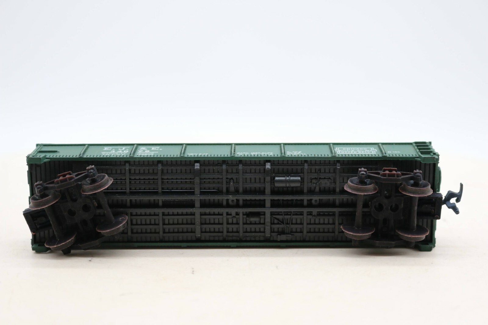 HO Scale EJ&E 34079 Chicago Outer Belt Green Gondola w/ Coal Load 1:87 ...