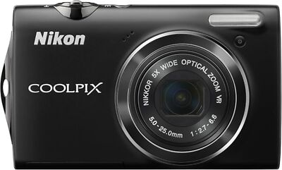 Nikon COOLPIX S5100 12.2MP 5x Optical Zoom CCD Digital Camera