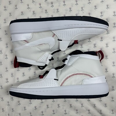 Jordan Meta-Morph Utility White Gym Red Black-BV5936-100 Air SIZE 12 RARE