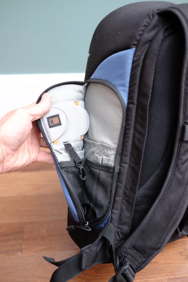 Mochila para cámara Lowepro Flipside 300 estuche Canon Nikon LowePro azul Foto 4 de 4