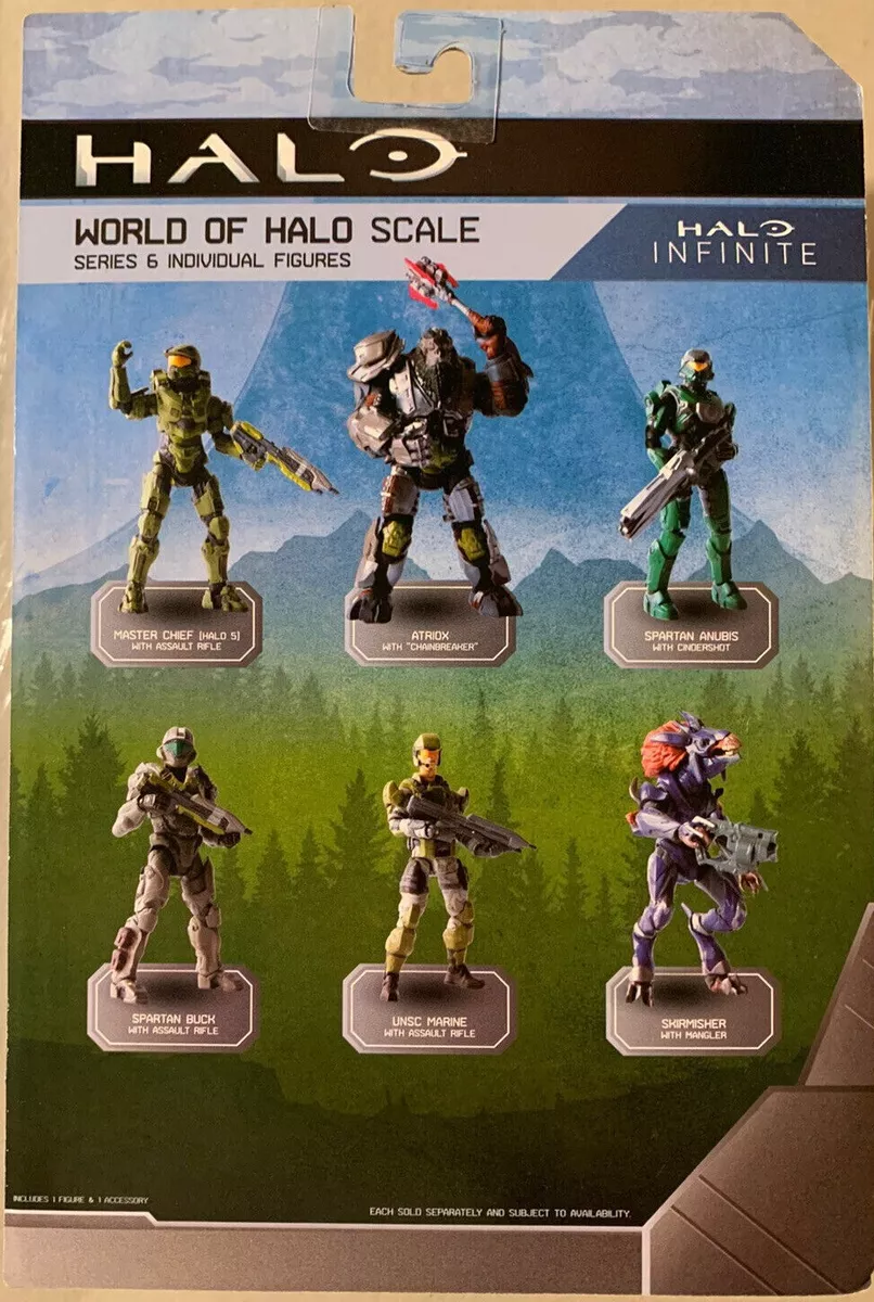 2022 Jazwares World of Halo Infinite Series 6 Figure: MASTER CHIEF (HALO 5)