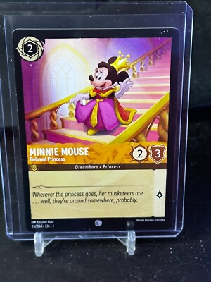 Disney Lorcana Minnie Mouse Beloved Princess 13 /204 Non Foil TCG