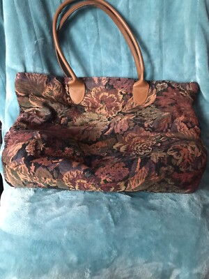 Talbots Tote Bag With Zipper Closure