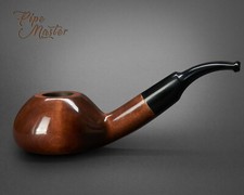 Mr. Brog HAND MADE WOODEN TOBACCO SMOKING PIPE  no 48  " Chochla "  Brown Pear
