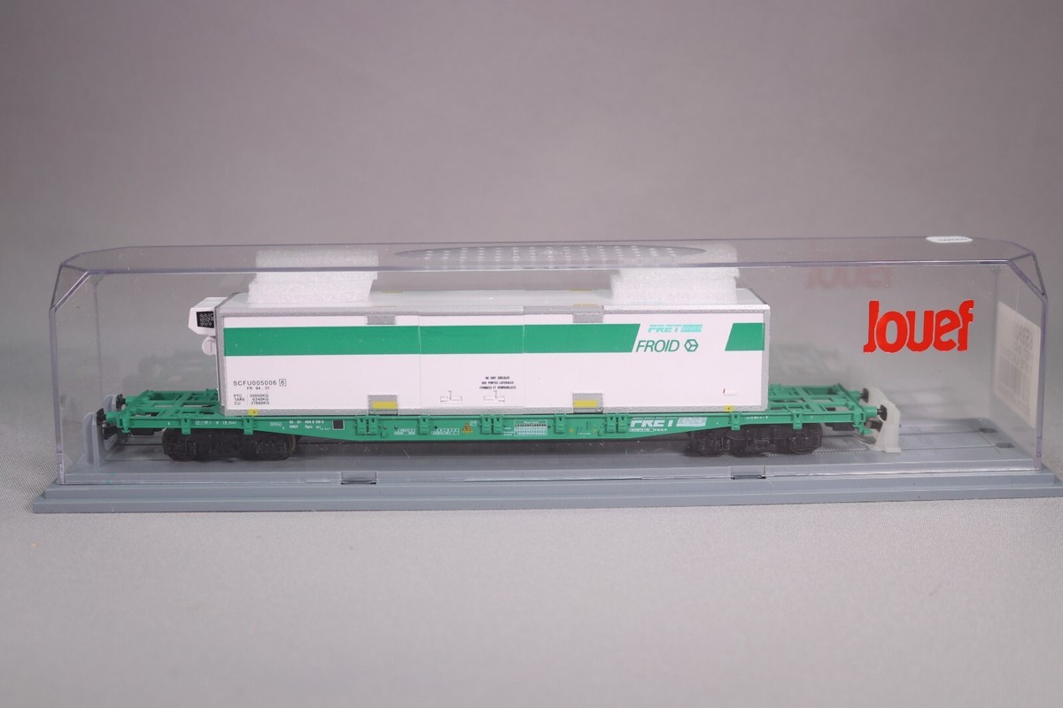 LOT DE 2 Wagons Jouef Coca Cola Et Fret Neufs Sous Blister EUR 25,00
