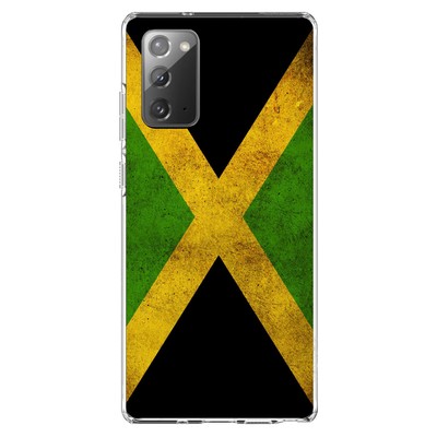 Clear Case for Galaxy Note Jamaica Old Flag