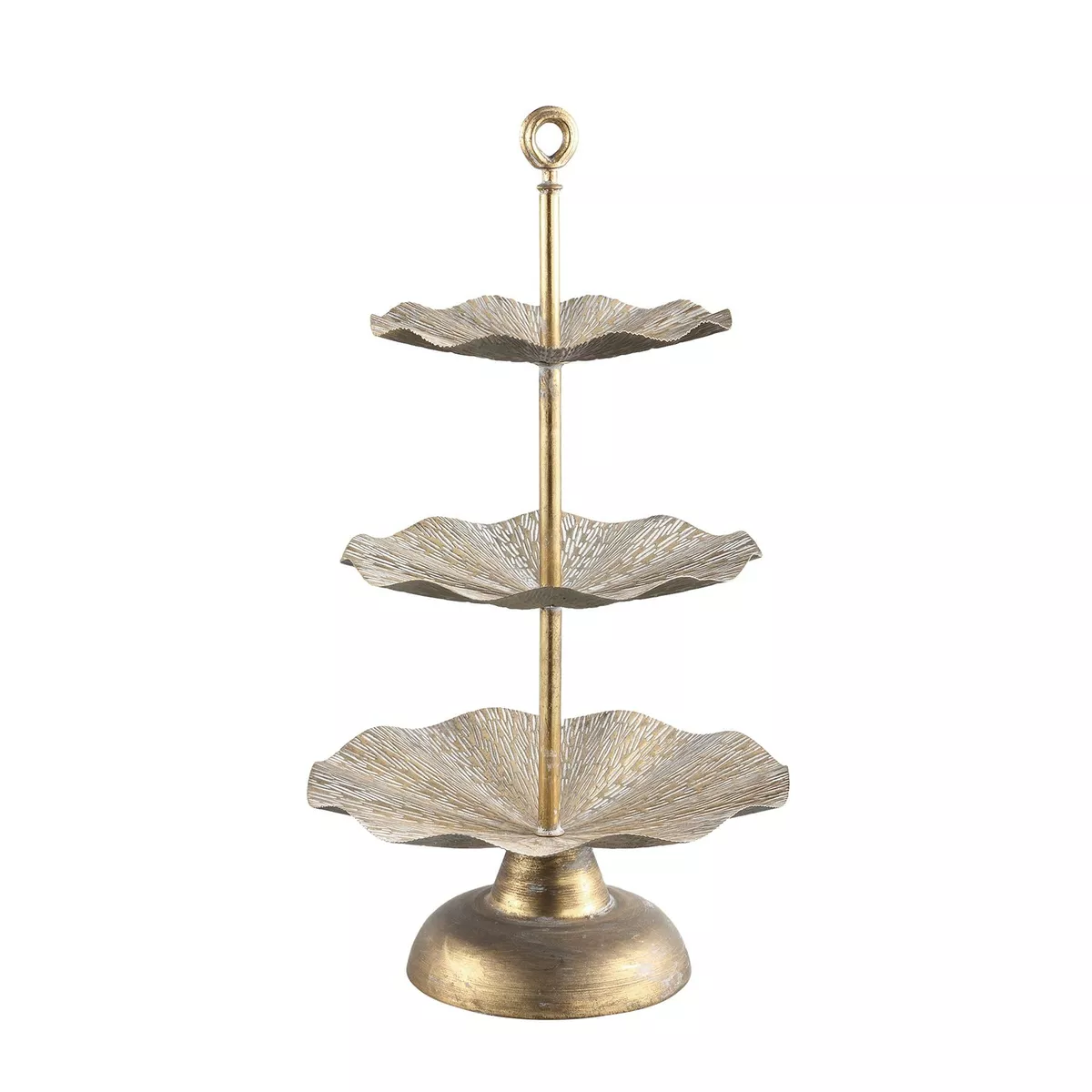 Gold 2024 metal etagere