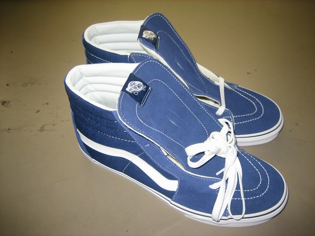 vans sk8 hi estate blue