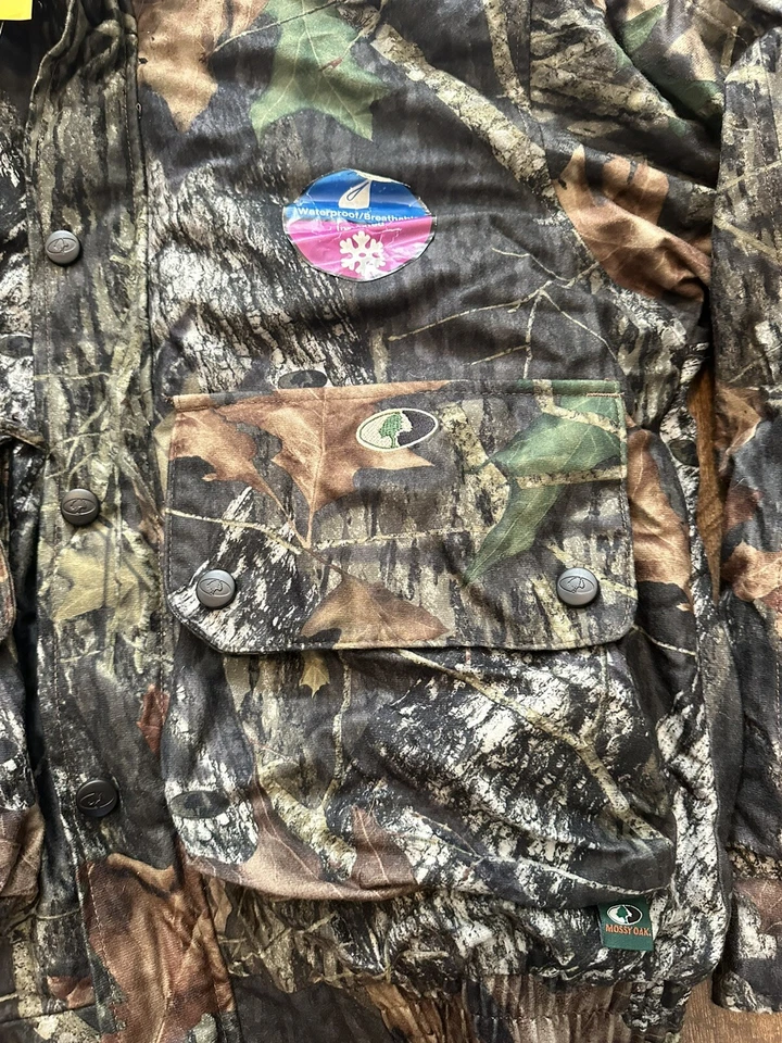 Vintage Mossy Oak 4 In 1 Wader Jacket Men’s Size Medium NWT - Image 2 of 4