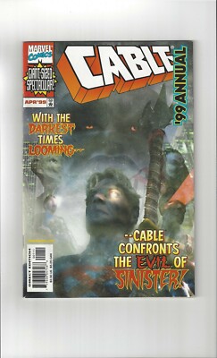 Marvel Comic Cable Annual April 1999 $3.50 USA