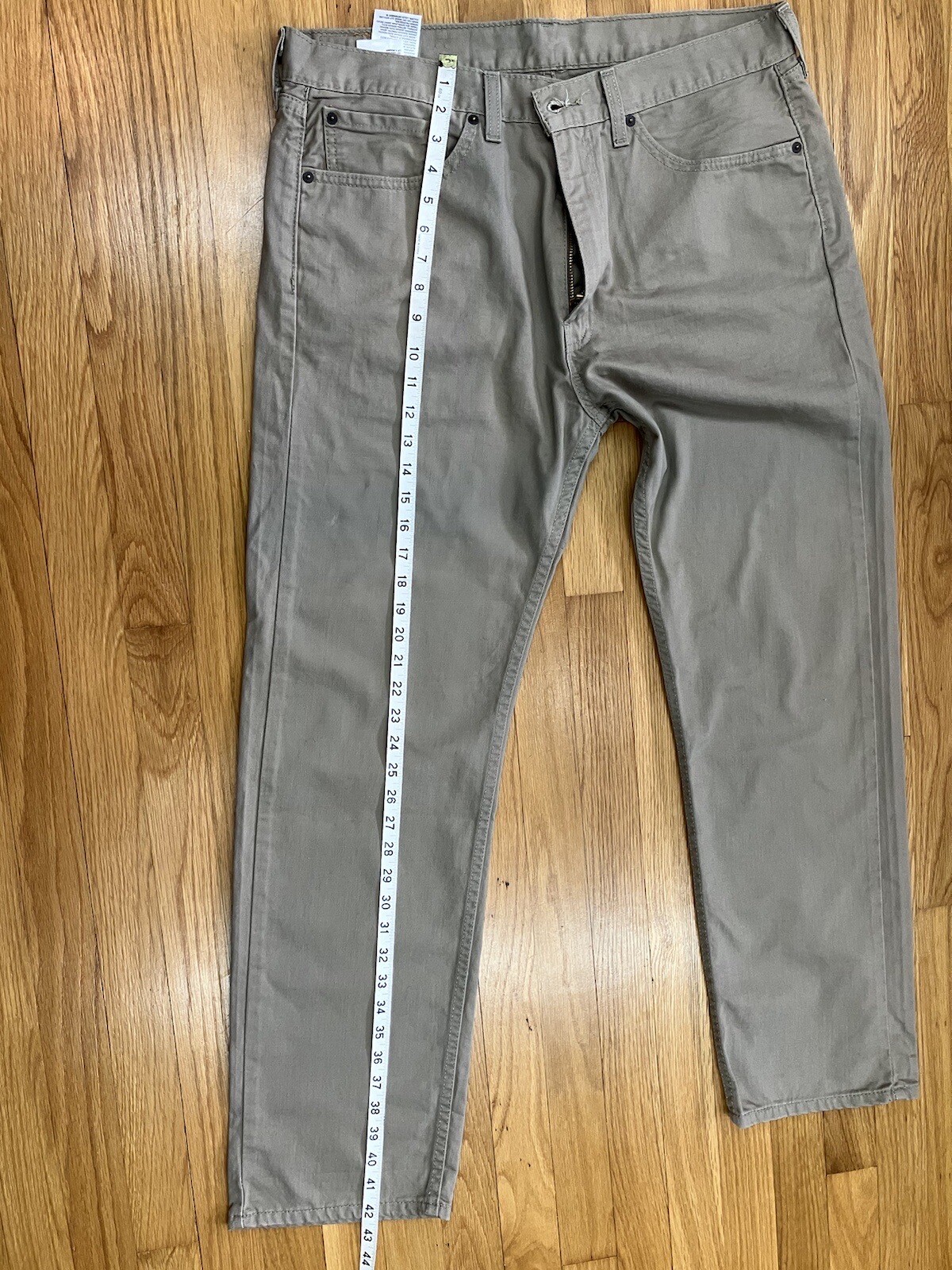 505 Men’s Levi’s Tan Waterless Pants 36x30 Gem