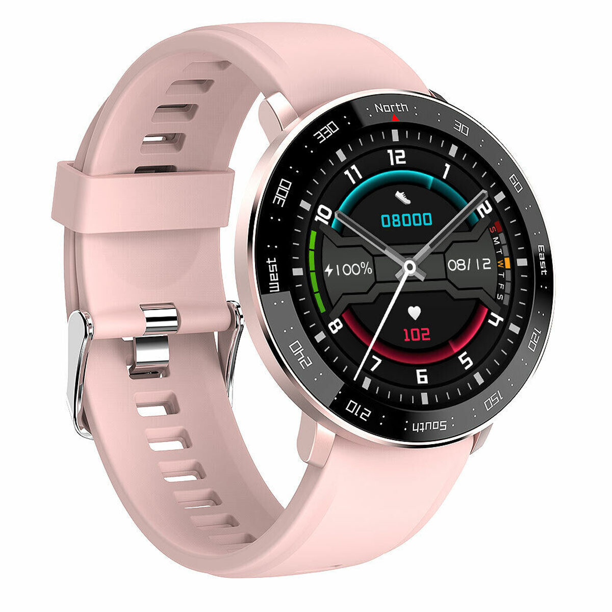 Women Men Bluetooth Smart Watch Sport Fitness Tracker Calorie