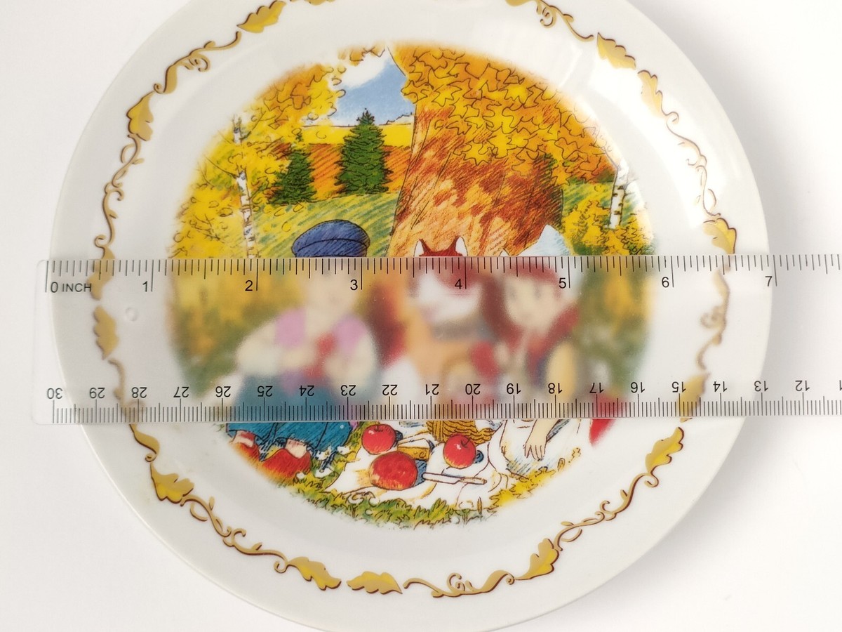 A Dog of Flanders Dish Plate Kitchen Limited Collection Anime Only