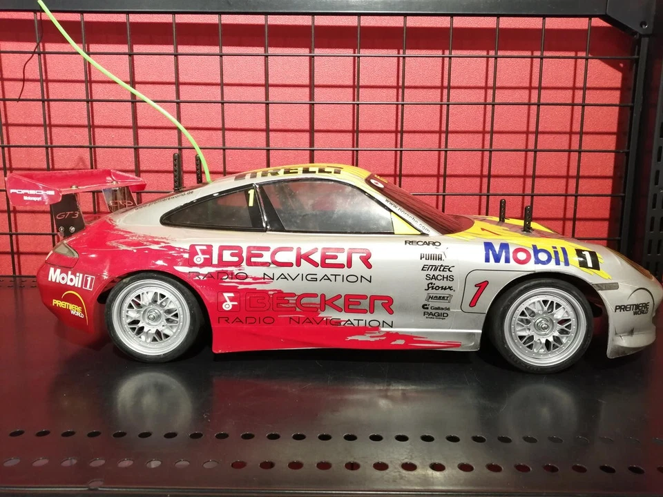 Tamiya 1/10 Porsche 911 Gt3 Cup Car Working Used Free Shipping From Japan - Image 4 of 4