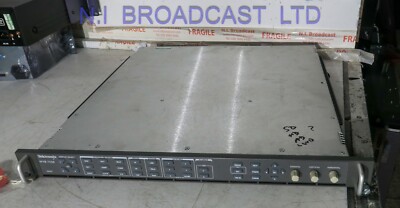 Tektronix wvr7120 HD/ SD rasterizer  waveform vector (faulty)  Sold as faulty