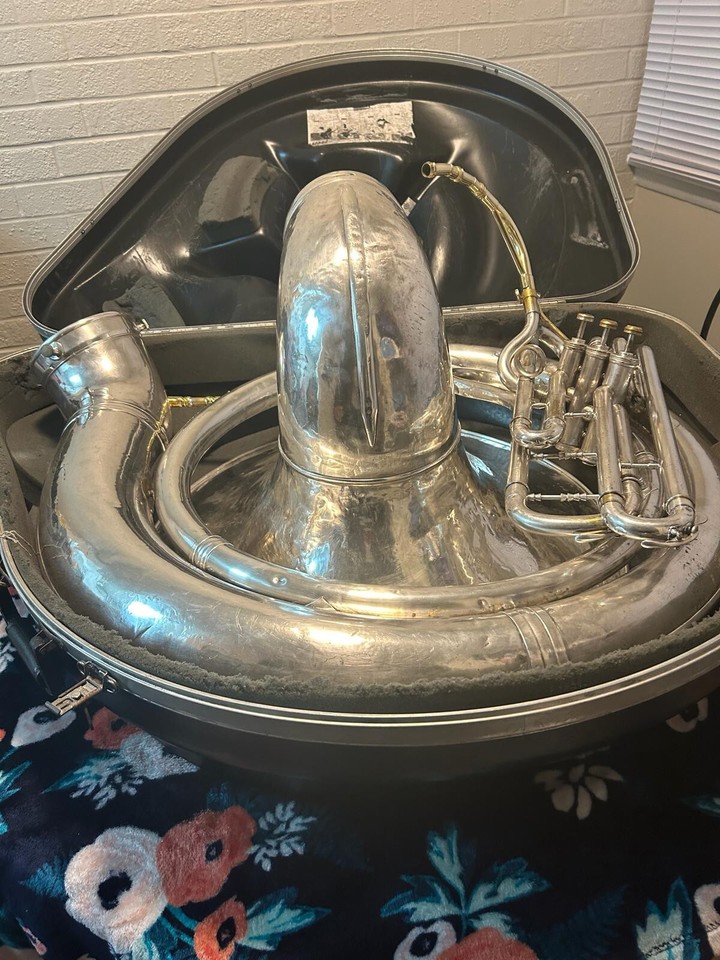 Sousaphone Conn 14k Silver eBay