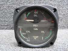 22-804-017-1 (Alt: CM2634-N3) Garwin Tri-Gauge Engine Indicator