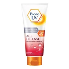 Biore UV Anti-Pollution Body Care Serum Age Defense SPF50+PA+++ 150 Ml.