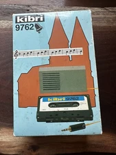 KIBRI HO 9762 MODEL KIT BELL SOUND CASSETTE WITH LOUDSPEAKER VINTAGE