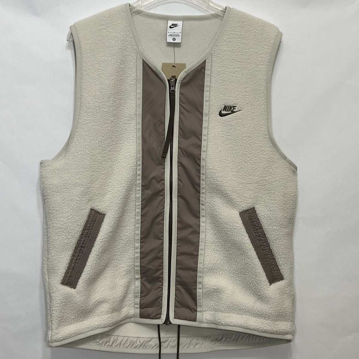 Nike Sportswear Sport Essential Full Zip Fleece Vest Men Size XL