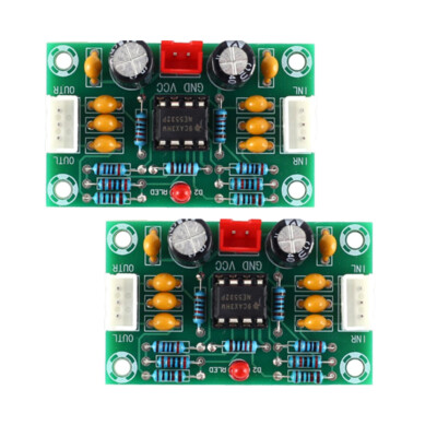 2 X OP-Amp-Audio-Vorverstärkermodul NE5532 Vorverstärkerkarte