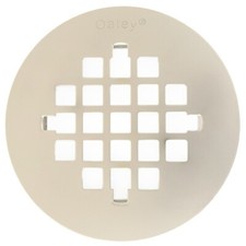 4-1/4" Satin Nickel UltraShine PVD Round Snap-Tite Strainer for Oatey Drains