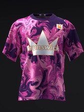 Custom Name Brunswick - Ultimate Defender Hybrid Bowling Jersey Shirt