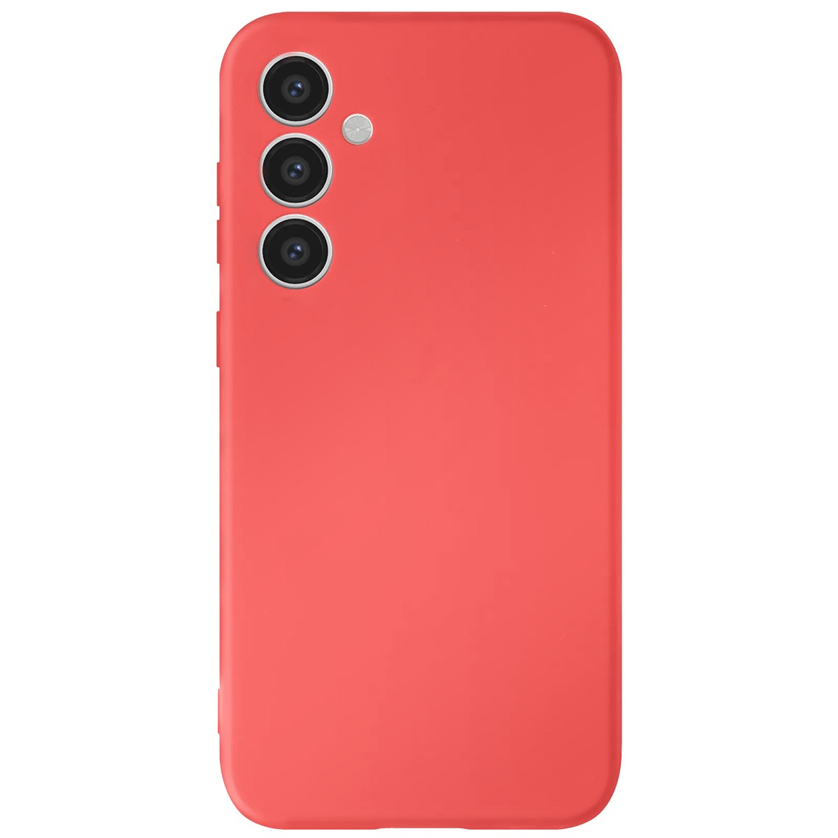 Coque Samsung S23 FE Jaym antichoc silicone rouge pour éviter les rayures au quotidien
