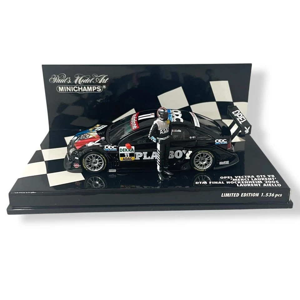 MINICHAMPS Opel Vectra GTS V8 modellino auto pressofuso M41 nuovo - Immagine 2 di 4