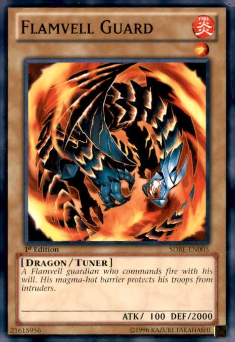 Structure Deck: Saga of Blue-Eyes White Dragon #SDBE-EN005 Flamvell Guard
