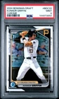 60 Konnor Griffin 2024 Bowman Draft Chrome PSA 9 Pittsburgh Pirates