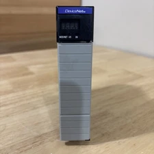 ALLEN BRADLEY 1756-DNB DEVICENET COMMUNICATION MODULE SER A 24VDC F/W REV 3.010