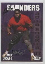 2019 Sage Hit Premier Draft Khalen Saunders #77 0i4k