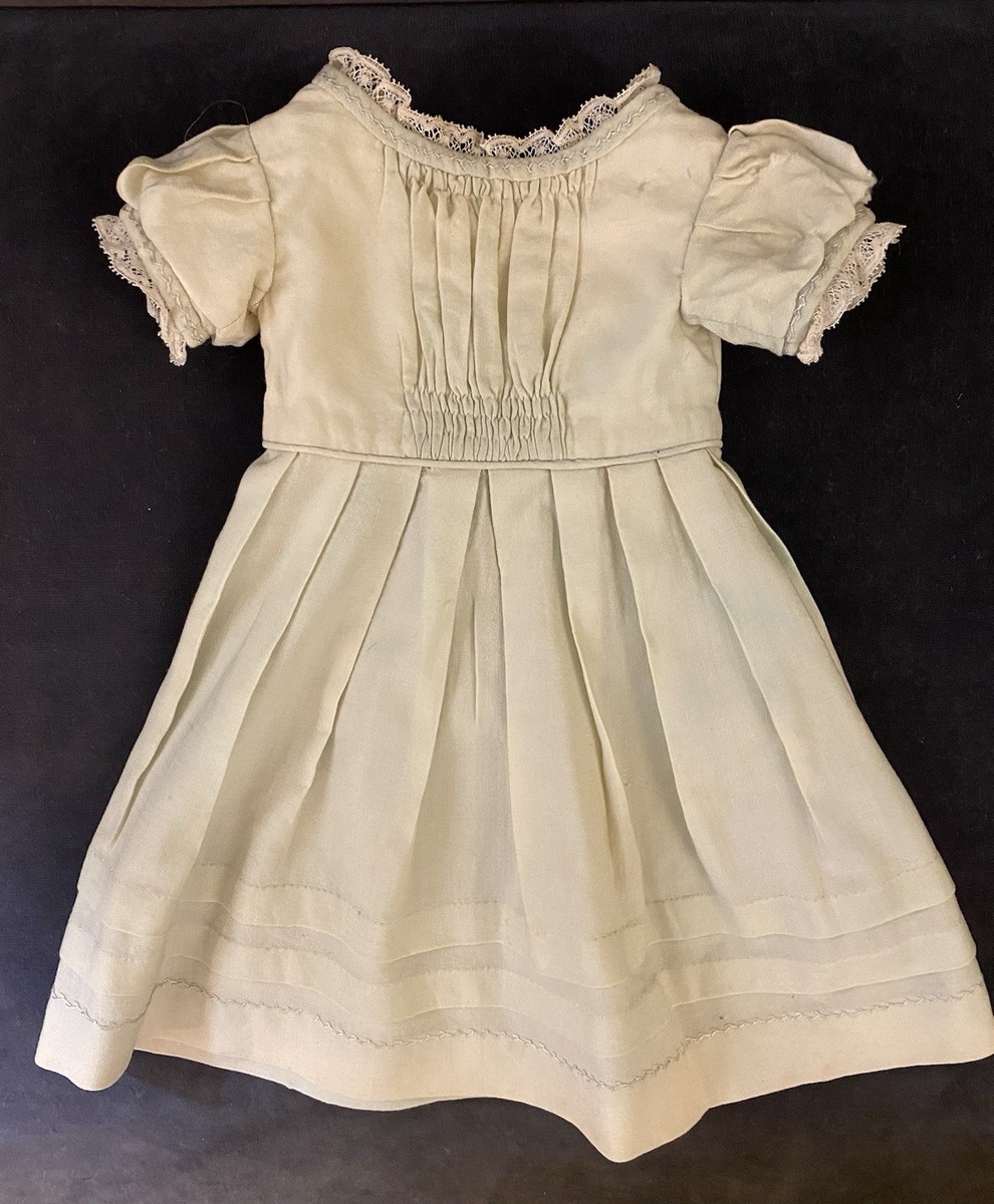 Lovely Authentic Original Antique French Bebe Dress Pale Mint Green Exc. Cond. | eBay Lovely Authentic Original Antique French Bebe Dress Pale Mint Green Exc. Cond. | eBay