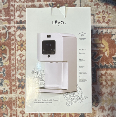 #ad LEVO II Electric Oil and Botanical Infuser Countertop Appliance White $165.00
