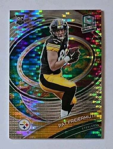 2021 Panini Spectra - Rookie Pat Freiermuth #166 Celestial Prizm /99 (RC)