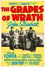 The Grapes of Wrath — Iconic Film Poster, aesthetic Home Decor