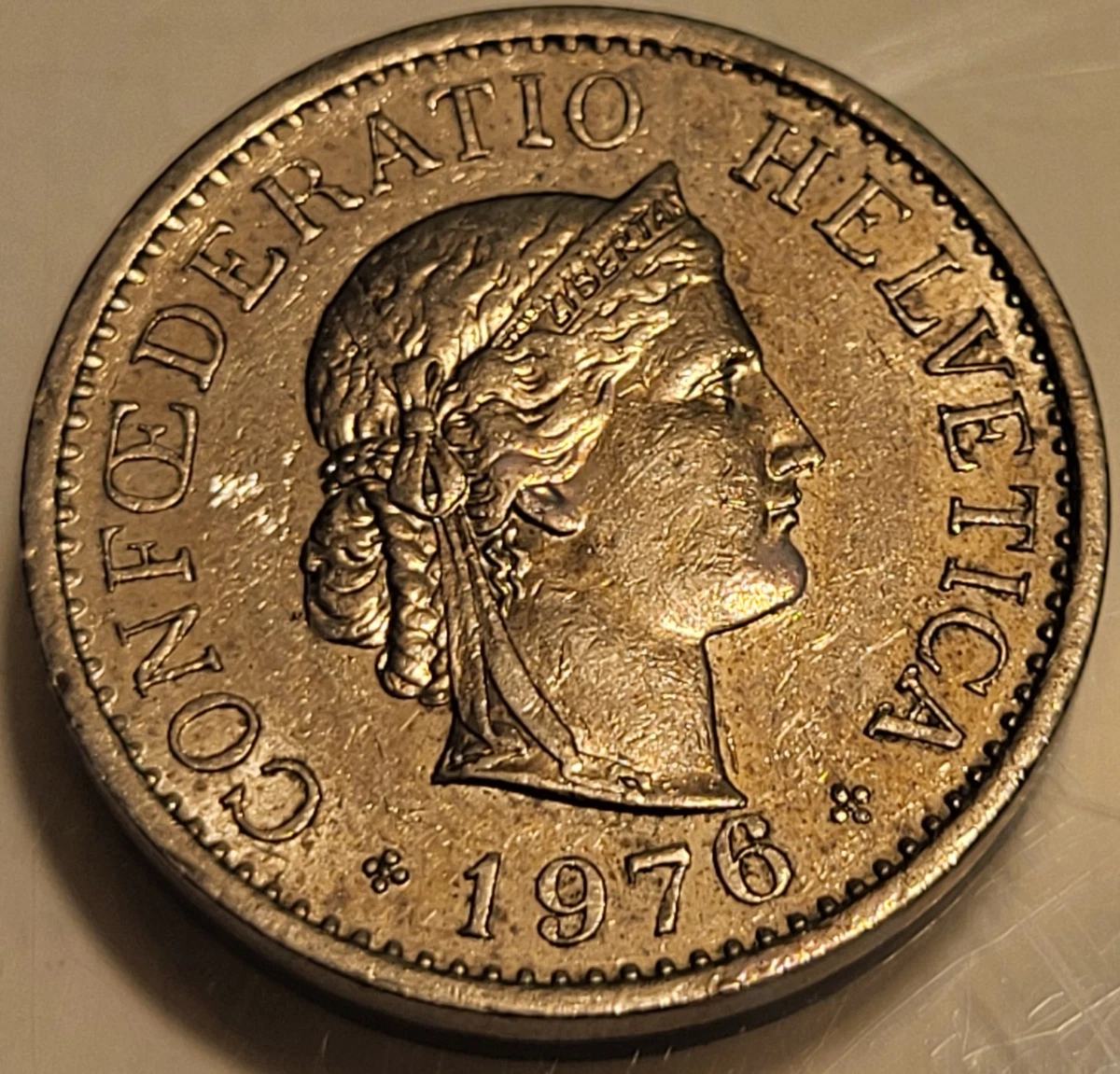 未经认证1976 瑞士硬币| eBay