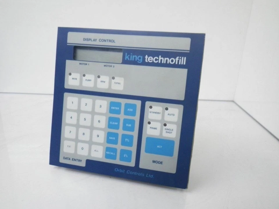 E10028 King Technofill Orbit Controls Display Control (Used and Tested) - Image 2 of 4