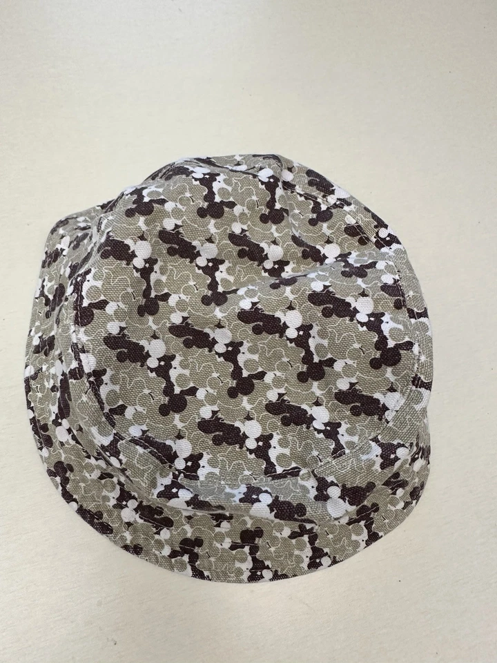 Kangol Born британский Disney чернила ведро шляпа желтовато-коричневый коричневый и белый размер средний - Изображение 2 из 4