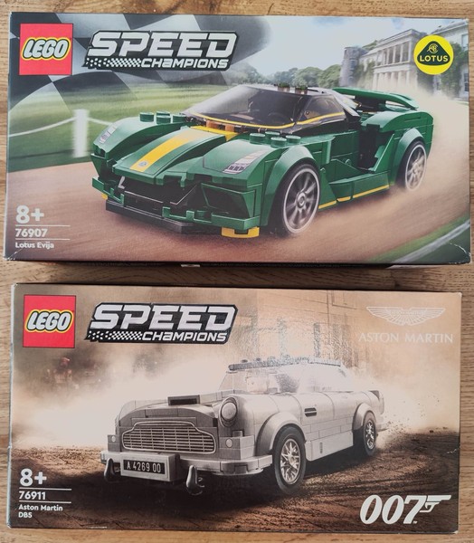 LEGO Speed Champions Pack 76907, 76911 - New Sealed