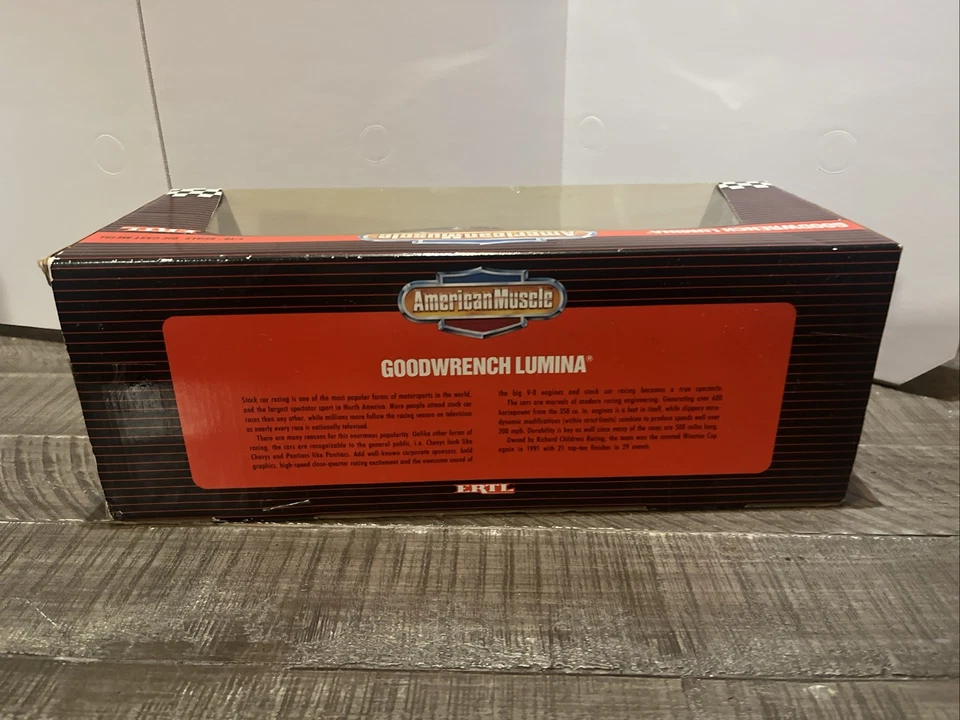 ERTL American Muscle Goodwrench Dale Earnhardt Lumina #3 escala 1:18 nuevo en caja Foto 3 de 4